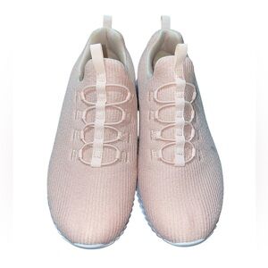 Skechers Sport Gym Shoes Women’s 10 Pink Slip On Sneakers Athletic Athleisure